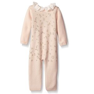 *HP* Chloé Baby Girls' Newborn Knitted Jumpsuit